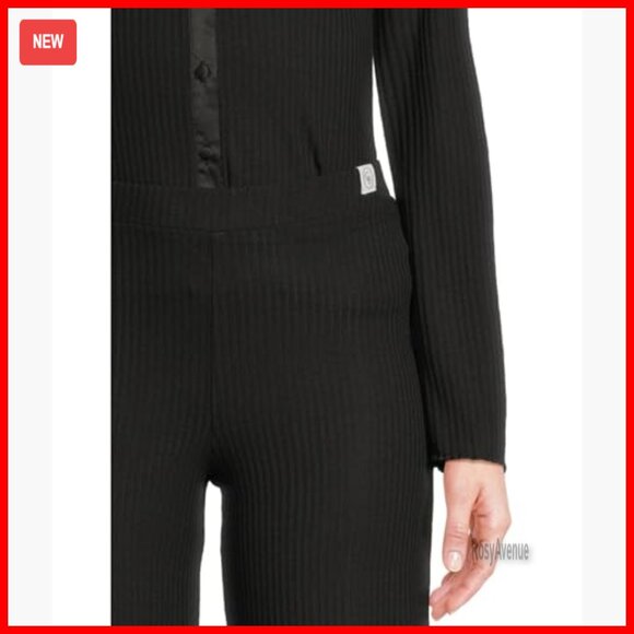 Long Sleeve Modal Pajama Set, Size Medium, Wrap Top & Pant - Picture 4 of 4